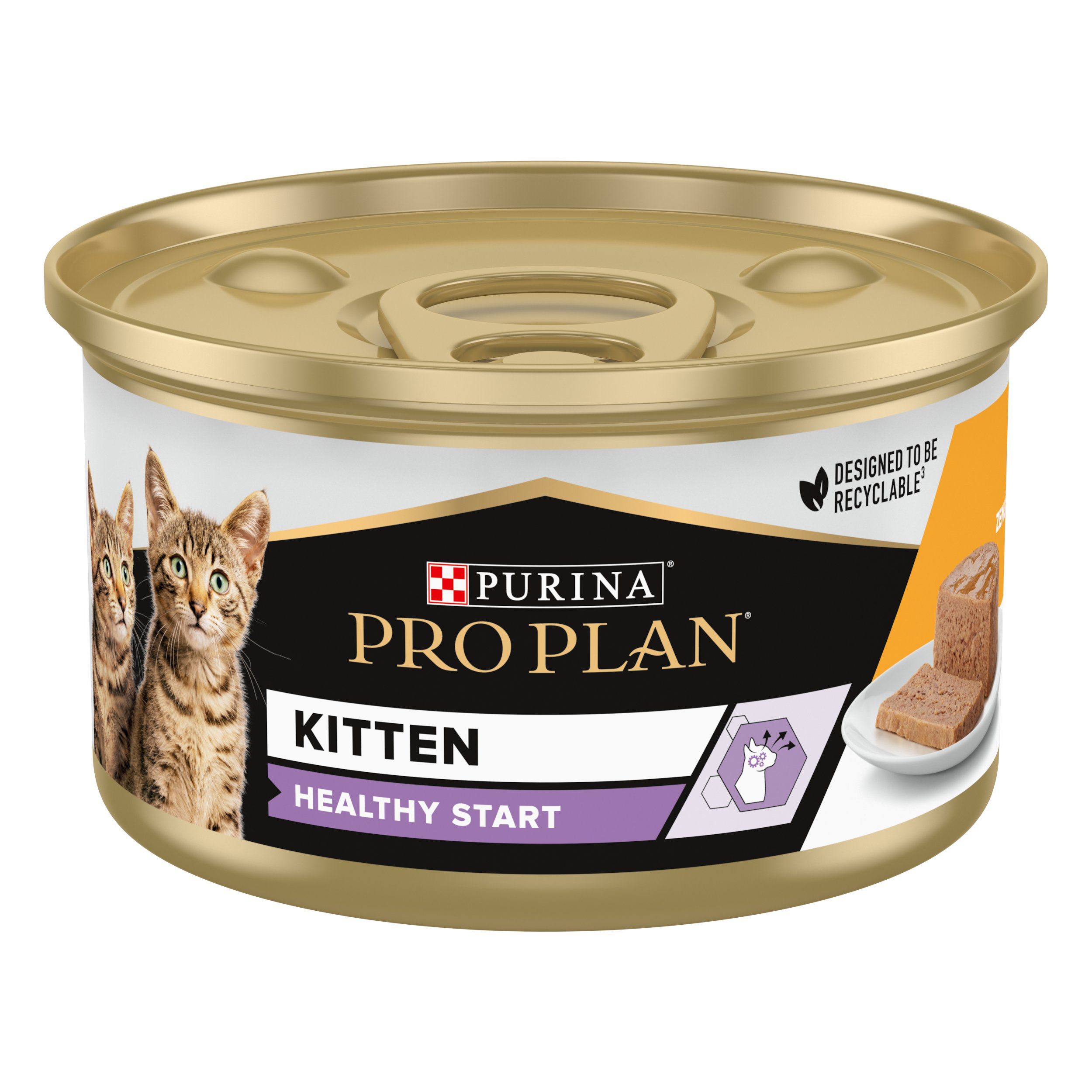 Pro Plan - P&acirc;t&eacute;e Junior au Poulet pour Chaton - 85g Image num&eacute;ro 1