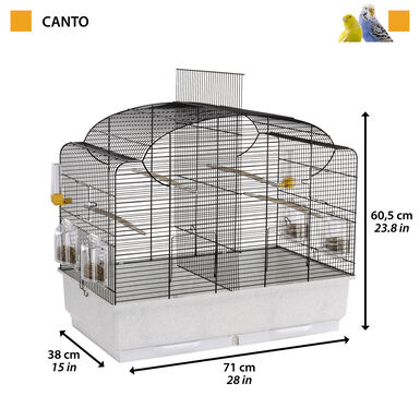 Ferplast - Cage Canto pour Oiseaux