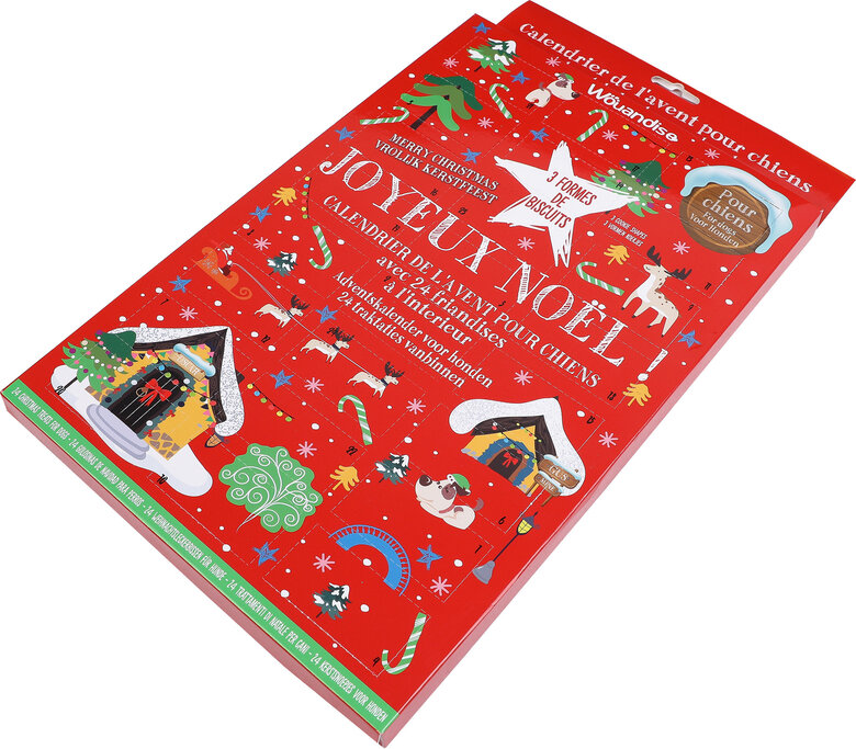 Wouandise - Calendrier de l'Avent pour Chien - 200g Image numéro 2 Wouandise - Calendrier de l'Avent pour Chien - 200g Image numéro 2