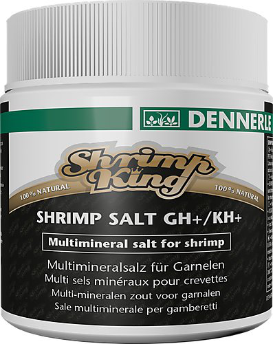 Dennerle - Sel Multi-min&eacute;ral Shrimp King Salt GH/KH+ pour Crevettes - 200g Image num&eacute;ro 1