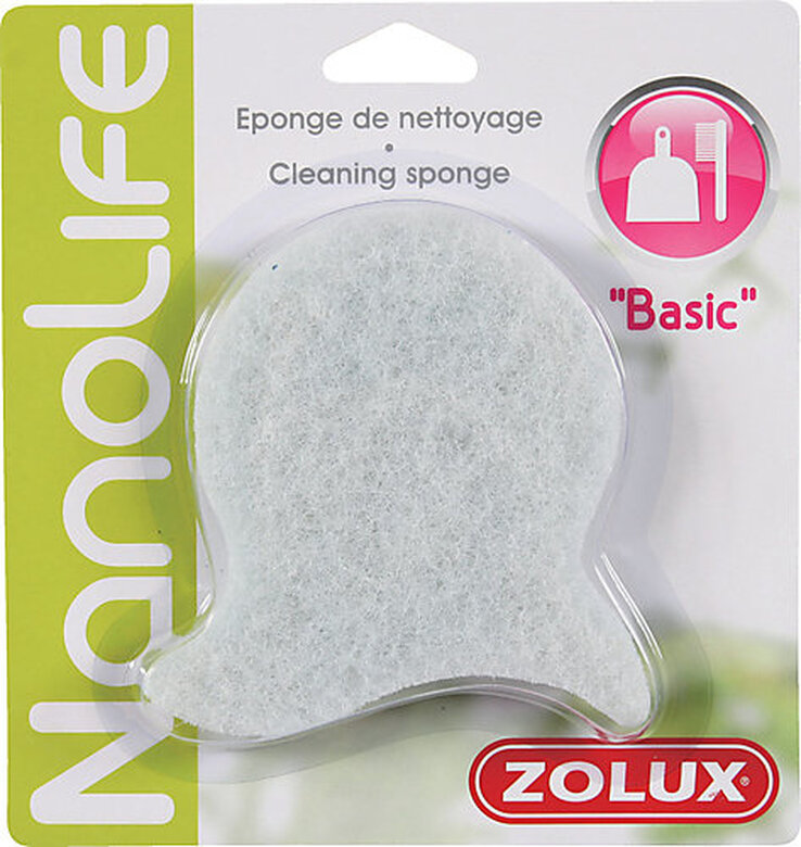 Zolux - Éponge de Nettoyage - Blanche image number null