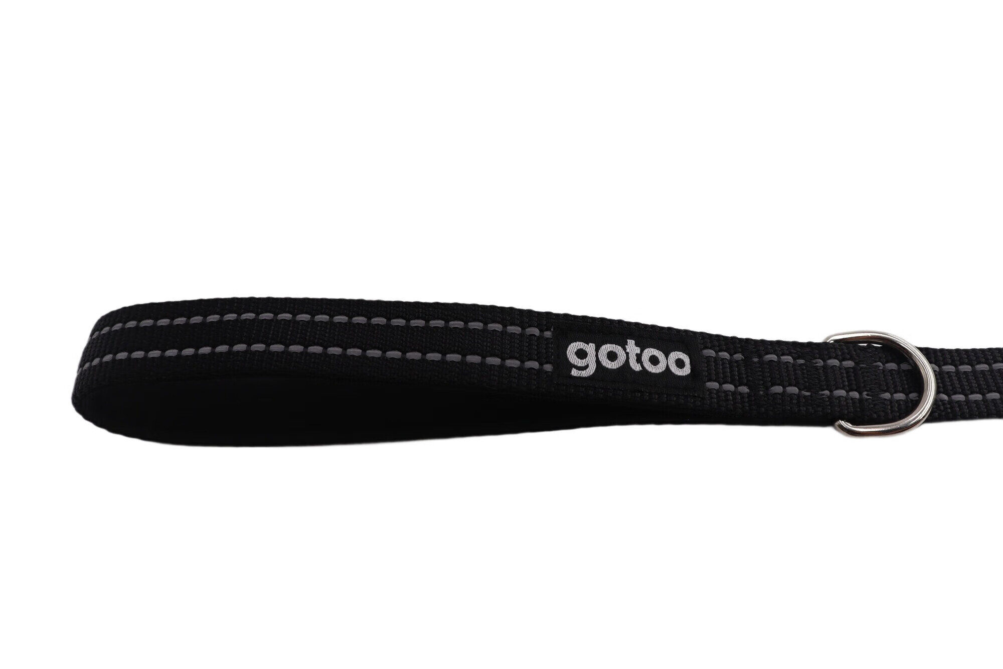 Gotoo - Laisse Premium Essentials Noire pour Chien Image num&eacute;ro 2