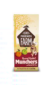 Tiny Friends Farm - Biscuits aux Carottes et Poireaux pour Lapin - 120g