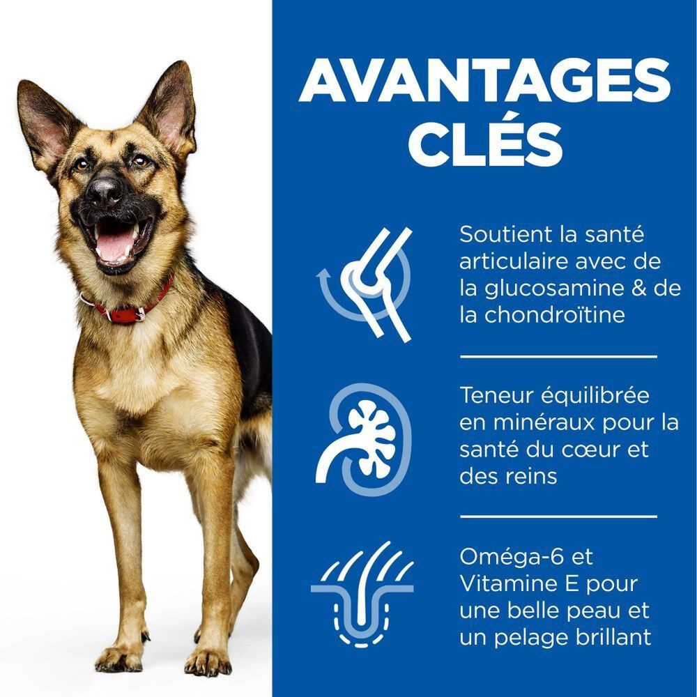 Hill's Science Plan - Mature Adult Croquettes Pour Grand Chien Ag&eacute; Au Poulet  - 18kg Image num&eacute;ro 6