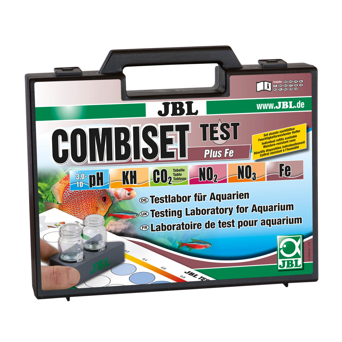 JBL - Laboratoire de Test Combiset Test Plus Fe pour Aquarium Image num&eacute;ro 1