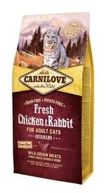 Carnilove - Croquettes Adulte Gourmand Poulet & Lapin