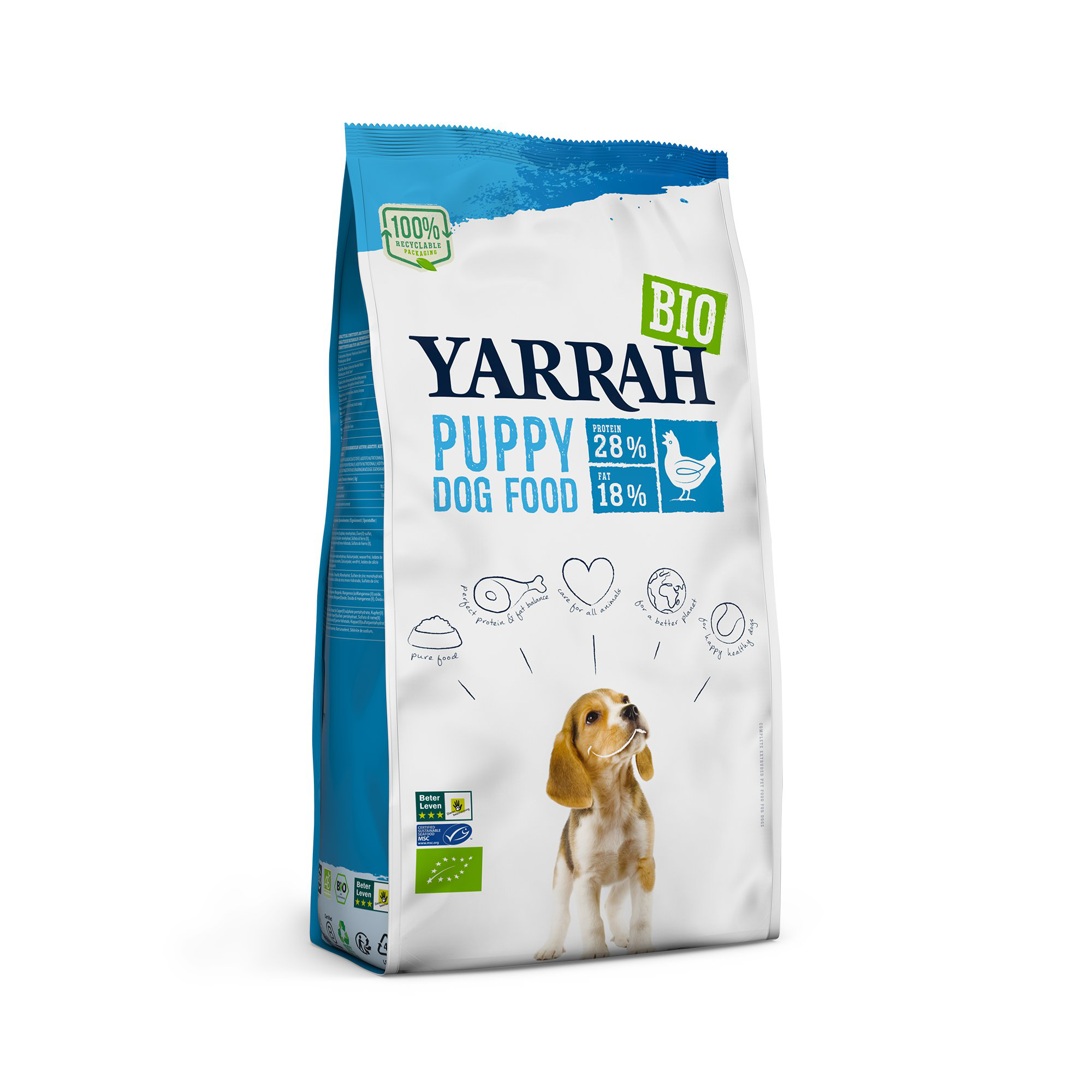 Yarrah - Croquettes Bio au Poulet pour Chiots - 2Kg Image num&eacute;ro 1