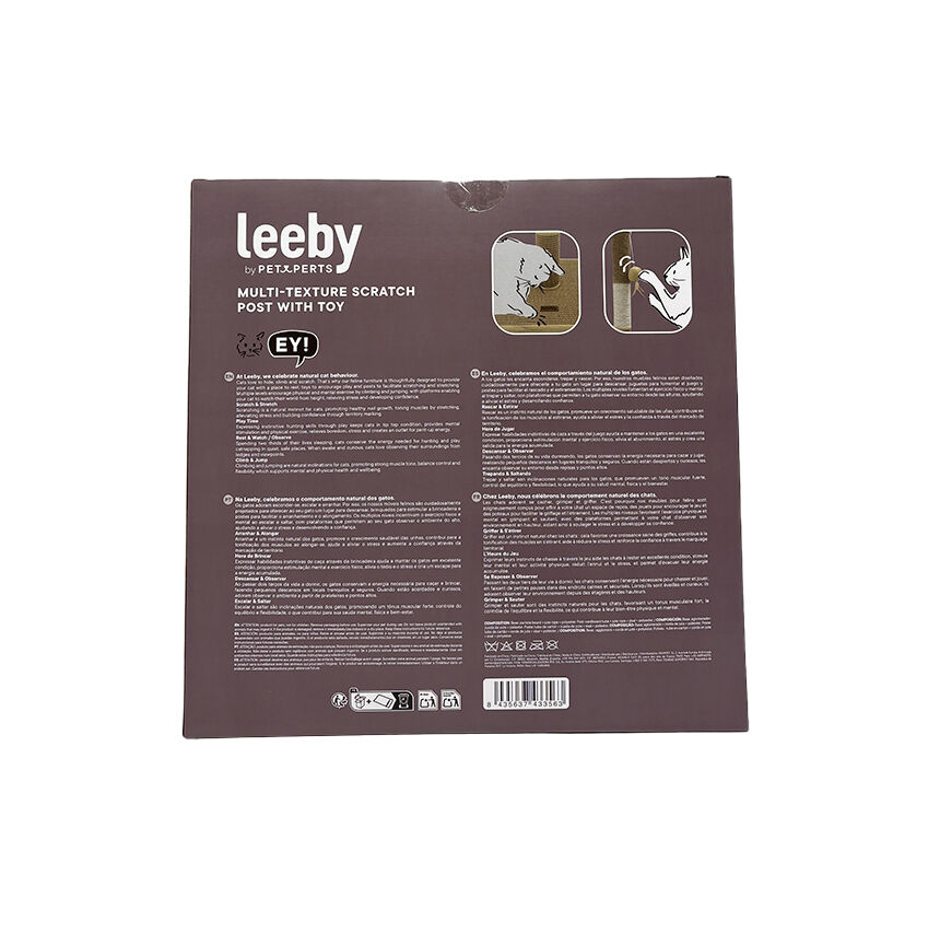 Leeby - Poteau &agrave; Griffoir Mimi pour Chats - 68cm Image num&eacute;ro 4