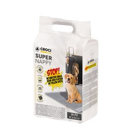 Croci - Tapis Hygiénique Super Nappy Charbon Actif pour Chiot