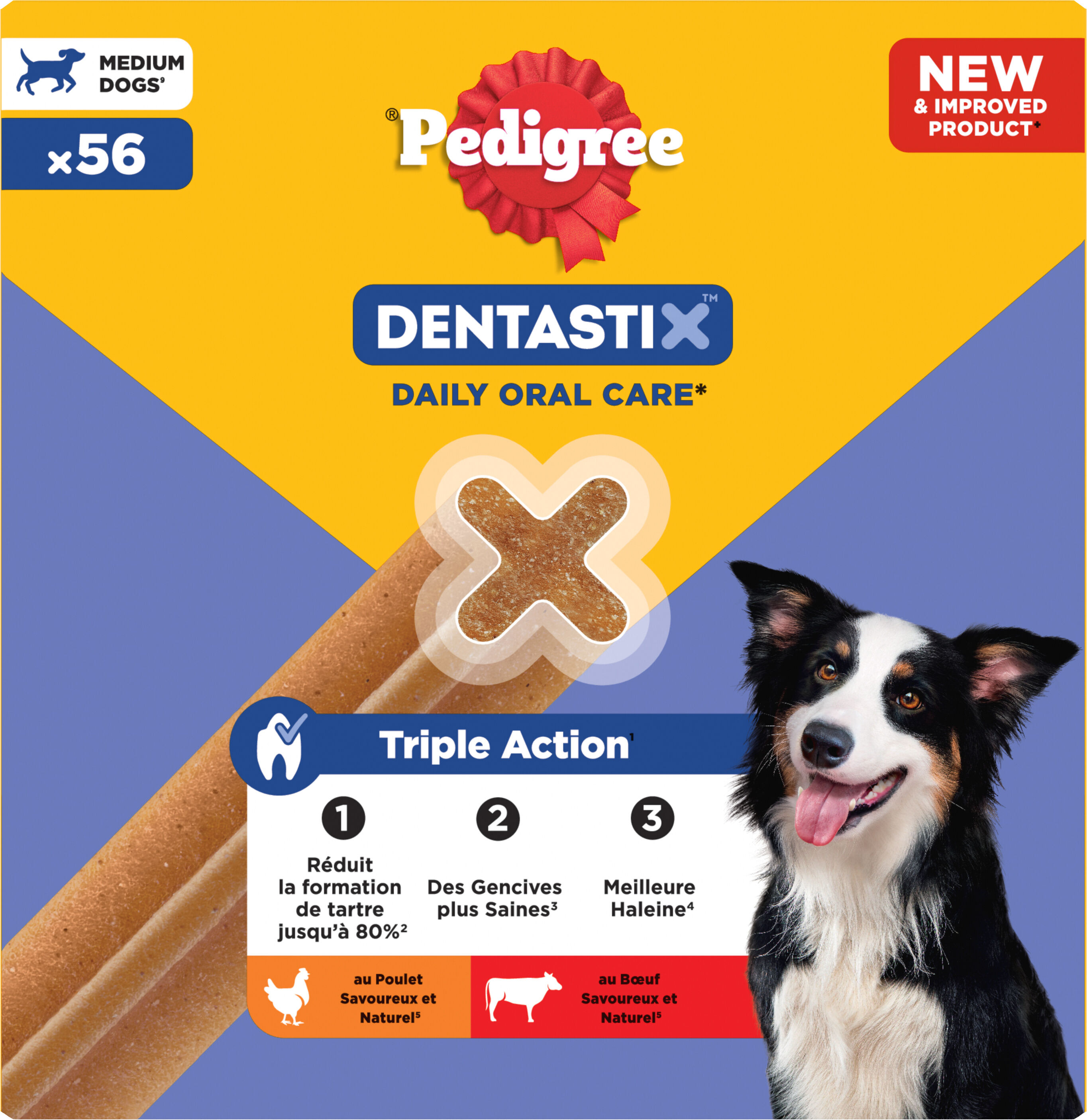 Pedigree - Friandises Dentastix pour Chien de Moyenne Taille - x56 Image num&eacute;ro 1