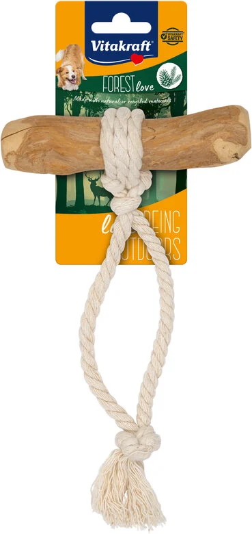 Vitakraft - Jouet Os Bois de Caféier et Corde Forest Love Image numéro 1 Vitakraft - Jouet Os Bois de Caféier et Corde Forest Love Image numéro 1