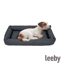 Leeby - Tapis Noir Multi usage pour Chiens