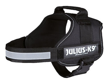 Julius-K9 - Harnais Power S de 58-76cm pour Chien - Noir