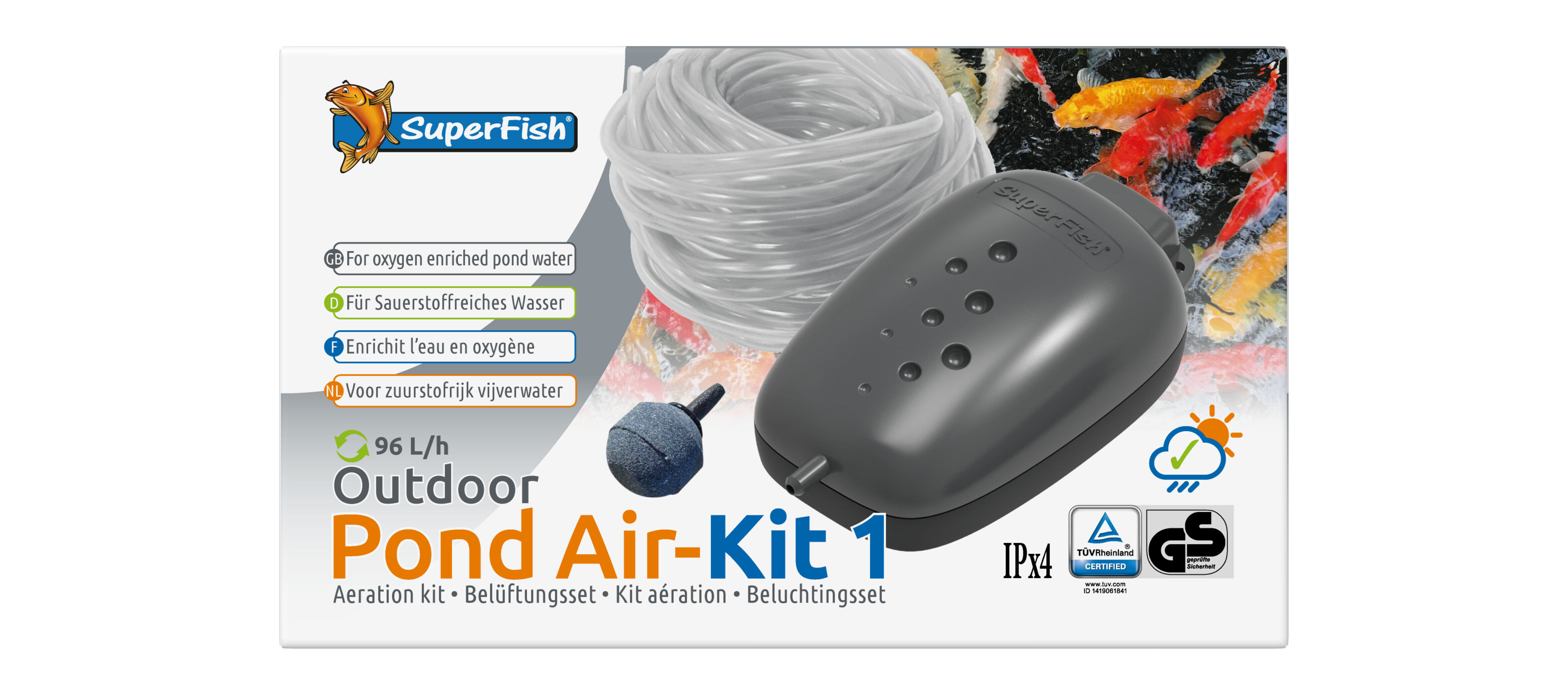 Superfish - Pond Air-Kit 1 pour Bassin Image num&eacute;ro 1