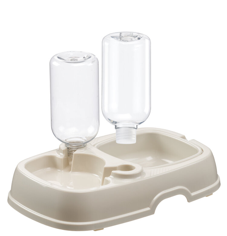 Ferplast - Distributeur Double d Eau et Croquettes Bouteille pour Chiens Image numéro 2 Ferplast - Distributeur Double d Eau et Croquettes Bouteille pour Chiens Image numéro 2
