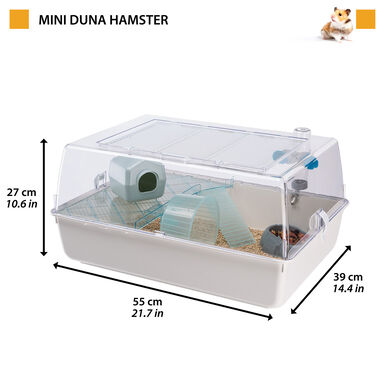 Ferplast - Cage Mini Duna pour Hamster - Blanc