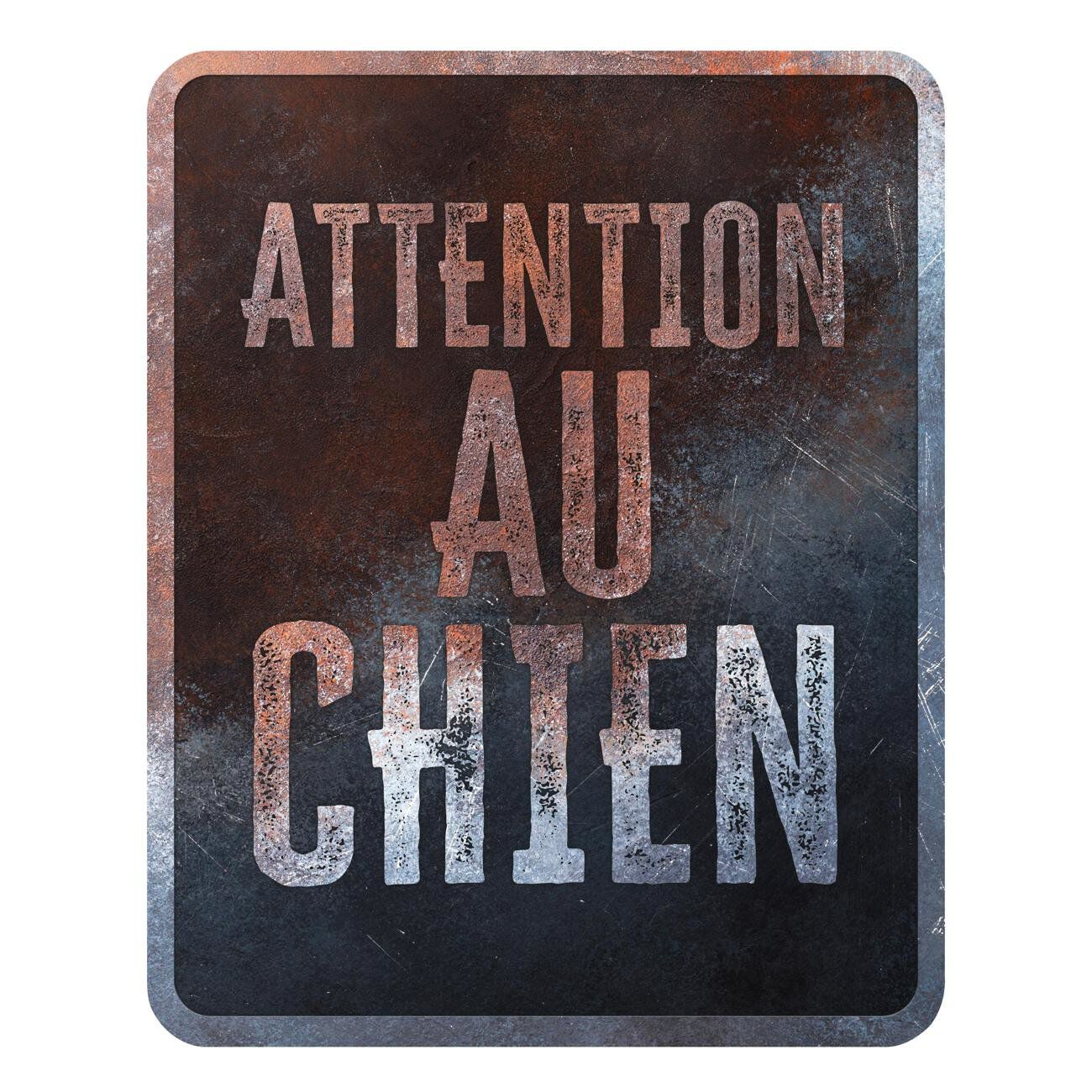 D&D - Panneau d'avertissement General 4 Fran&ccedil;ais - 25x20x03cm Multicolore Image num&eacute;ro 1