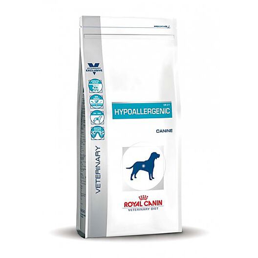 Royal Canin - Croquettes Veterinary Diet Hypoallergenic pour Chien - 14Kg image number null
