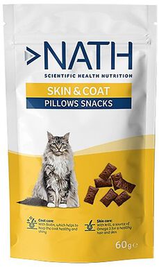 Nath - Friandises Adult Skin & Coat pour Chats - 60g