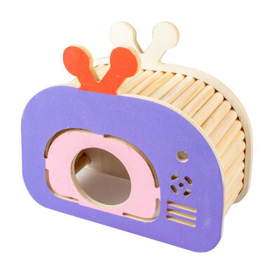 Duvoplus - Maison de Jeux en Bois Télévision - 19,6x8,5x17cm