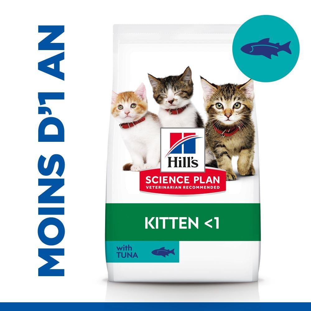 Hill's Science Plan - Kitten Croquettes Pour Chaton Au Thon  -  1,5kg Image num&eacute;ro 4