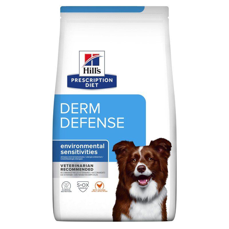 Hill's - Croquettes Prescription Diet Derm Defense pour Chiens - 12Kg Image num&eacute;ro 1