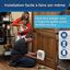 PetSafe - Chatière Porte Magnétique Luxe pour Chiens et chats - Brun Indicateur image numéro 6