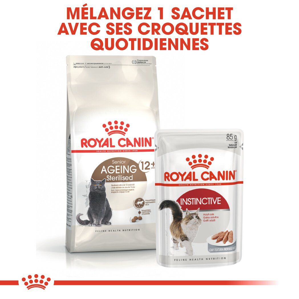 Royal Canin - Croquettes Senior Sterilised 12+ pour Chat Senior - 2 Kg Image num&eacute;ro 7
