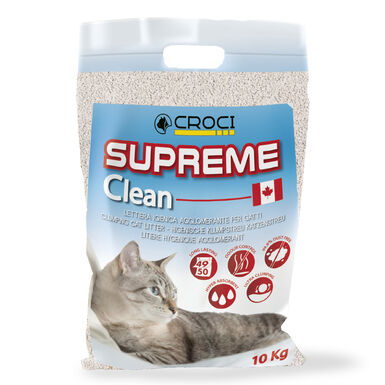 Croci - Litière Supreme Clean pour Chats - 10Kg
