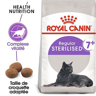 Royal Canin - Croquettes Sterilised 7+ pour Chat Senior - 400g