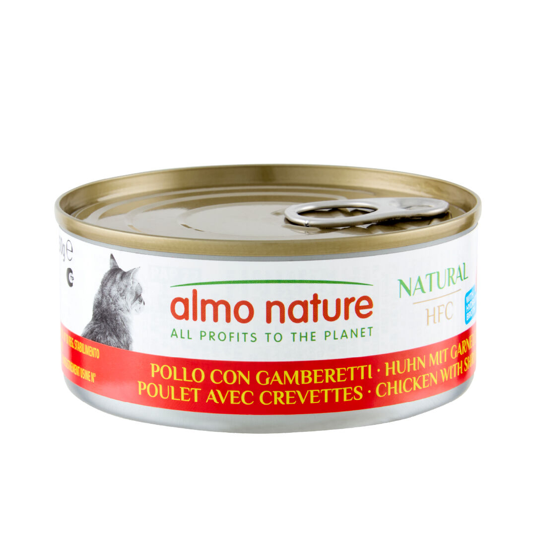 Almo Nature - P&acirc;t&eacute;e Hfc Natural Poulet Et Crevettes - 150g Image num&eacute;ro 1