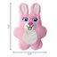 KONG - Jouet Lapin Snuzzles Kiddos pour Chiens - S Indicateur image numéro 2
