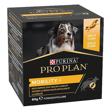 Pro Plan - Aliment complémentaire en Poudre Mobility+ pour Chiens - 60g