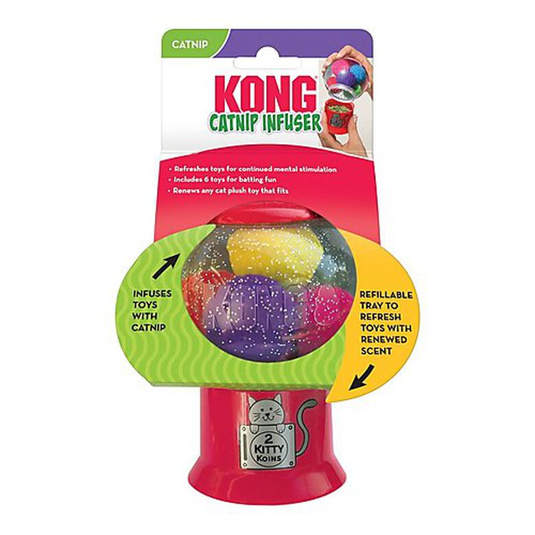 KONG - Jouet Catnip Infuser pour Chats - 13cm image number null
