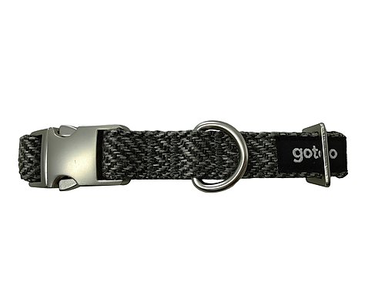 Gotoo - Collier Chevron Gris pour Chien