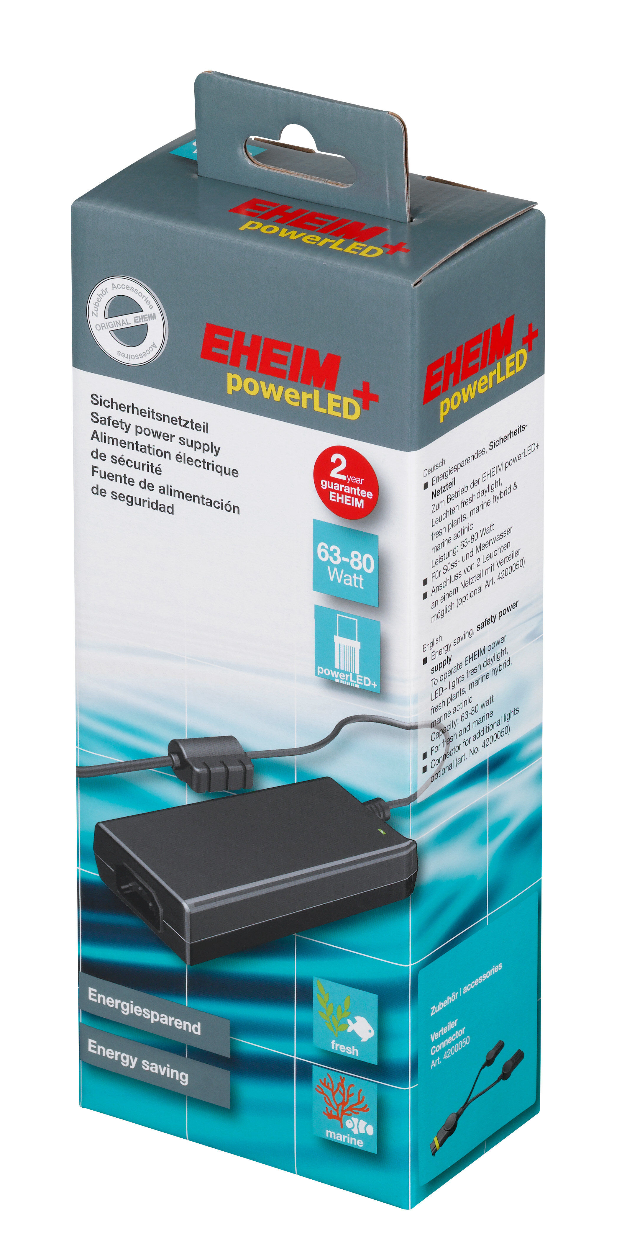 Eheim - Alimentation Electrique de S&eacute;curit&eacute; PowerLED+ pour Aquarium - 80W Image num&eacute;ro 1