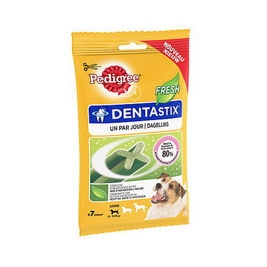 Pedigree - Friandises Dentastix Fresh pour Chien de Petite Taille - x7