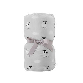 Leeby - Couverture Mouton pour Chiens - Gris