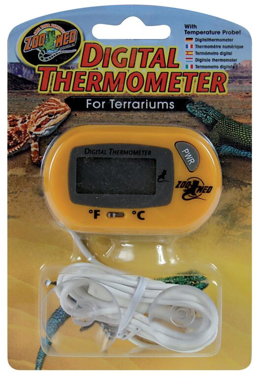 Zoomed - Thermomètre Numérique TH24E pour Terrarium Image numéro 1 Zoomed - Thermomètre Numérique TH24E pour Terrarium Image numéro 1