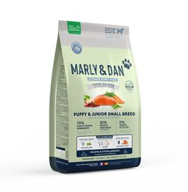 Marly & Dan - Croquettes Puppy & Junior Small Breed au Samon pour Chiots