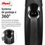 Flexi - Laisse Classic avec Sangle pour Chien Noir - XS (3m) Indicateur image num&eacute;ro 5