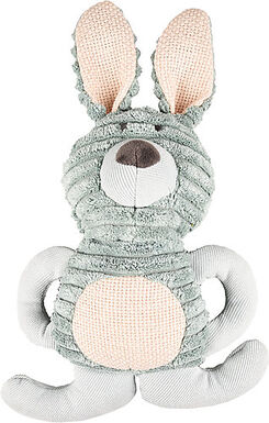 Flamingo - Jouet Small Dog Lapin Ilva Vert pour Chiots - 29cm