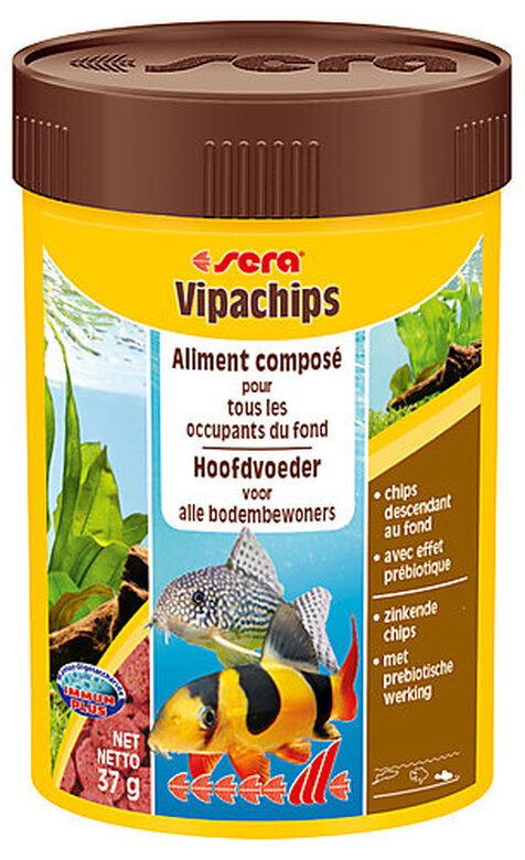 Sera - Aliments Vipachips pour Poissons du Fond - 100ml image number null