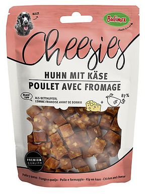 Bubimex - Friandises Cheesies Cube au Poulet et Fromage pour Chien - 125g