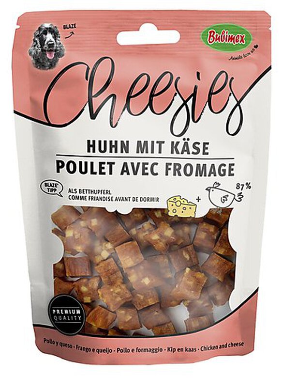 Bubimex - Friandises Cheesies Cube au Poulet et Fromage pour Chien - 125g image number null