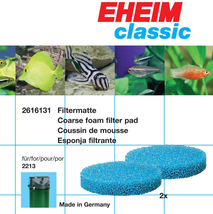 Eheim - Coussin de Mousse pour Filtres d'Aquarium 2213 - x2 Image num&eacute;ro 1
