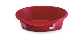 Animalis - Corbeille DIDO Plastique Rouge pour Chien - 50cm