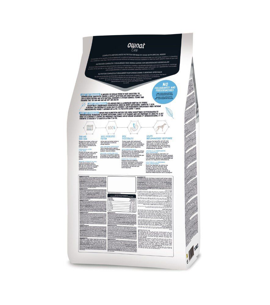 Ownat - Croquettes Care Dermatologic pour Chiens - 10Kg Image num&eacute;ro 2