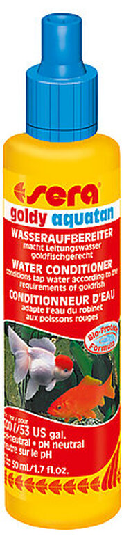 Sera - Conditionneur d'Eau Goldy Aquatan pour Poissons Rouges - 50ml image number null