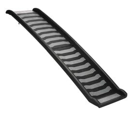 Trixie - Rampe Pliante en Plastique/TPR Noir/Gris - 39 x 160 cm